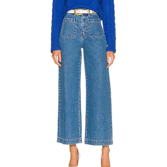 Rollas light wash wide leg jeans | Anthropologie jeans size 30 - Picture 4 of 4